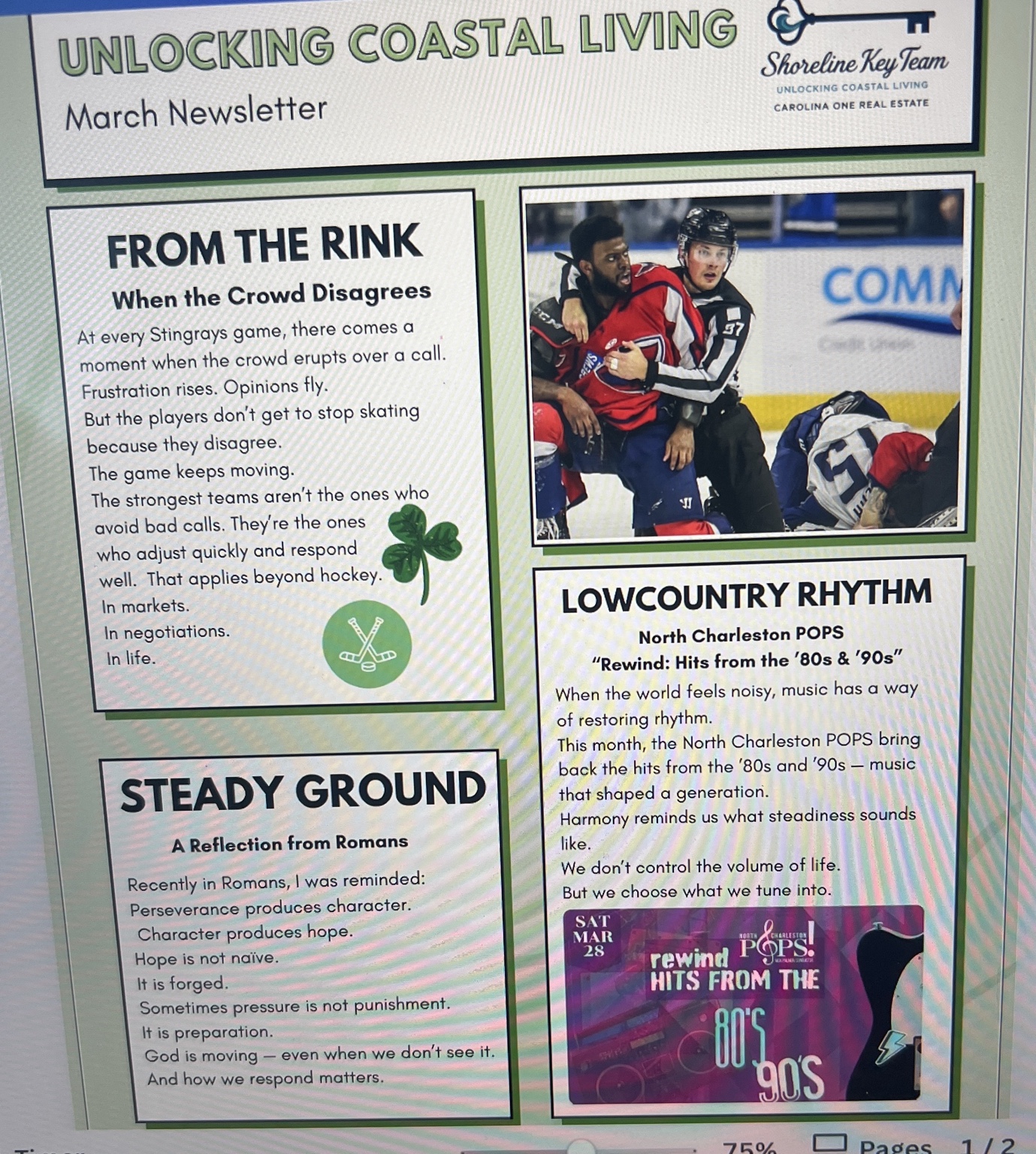 March 2026 page one